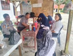 Kanit Propam Polsek Indrapura Gelar Sambang dan Cooling System, Jaga Harkamtibmas di Wilayah Hukum Polres Batu Bara