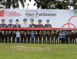 Kapolres Pematangsiantar Pimpin Upacara Hari Pahlawan 2024