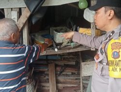Pencurian di Rumah Warga Gang Parna, Polsek Siantar Selatan Lakukan Olah TKP