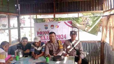 Bhabinkamtibmas Polsek Siantar Selatan Himbau Sukseskan Pilkada Serentak Tahun 2024