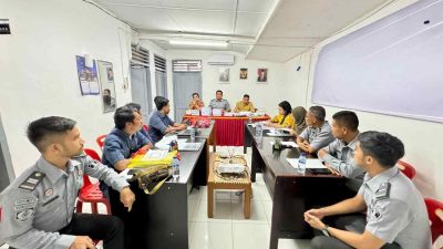 Lapas Kotapinang Terima Kunjungan Inspektorat Jenderal untuk Reviu Pengadaan Pembangunan Fisik