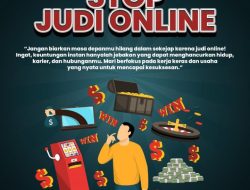 Polres Simalungun Kampanyekan Stop Judi Online
