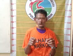 Polsek Simanindo Amankan Pria Diduga Miliki Narkotika Jenis Sabu di Perbatasan Simanindo-Onanrunggu
