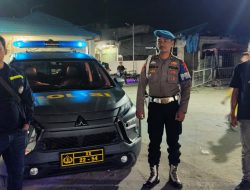 Personel Polsek Labuhan Ruku Gelar Patroli untuk Ciptakan Situasi Kondusif di Wilayah Batu Bara