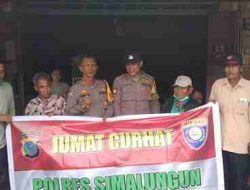 Polres Simalungun Gelar “Jumat Curhat” di Kelurahan Parapat