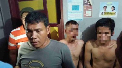 Polsek Siantar Marihat Amankan Dua Pencuri Meteran Air dari Amukan Warga