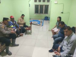 Kapolsek Tanah Jawa Tanggap Insiden Pelemparan Di Rumah Kades Bosar Nauli