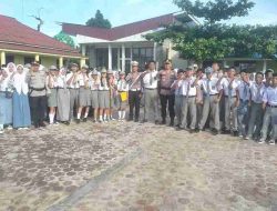 Polsek Tanah Jawa Tingkatkan Kesadaran Hukum Siswa Menjelang Pilkada 2024