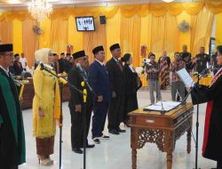 Kapolres Langkat Hadiri Pelantikan Pimpinan DPRD Periode 2024-2029