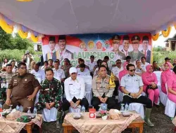 Pematangsiantar Launching Gugus Tugas Polri Serentak Dukung Ketahanan Pangan