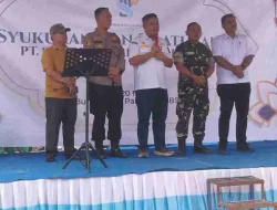 Kapolsek Tanah Jawa Hadiri Peresmian Pabrik Kelapa Sawit
