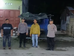 Polsek Medang Deras Gelar Patroli Malam untuk Antisipasi Kejahatan dan Gangguan Kamtibmas