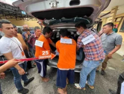 Sat Reskrim Polres Sergai Gelar Rekonstruksi Penembakan Remaja di Perbaungan