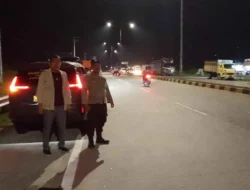 Patroli Malam Polsek Lima Puluh, Polres Batu Bara, Pastikan Situasi Aman dan Kondusif