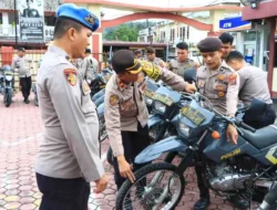 Polres Samosir Perkuat Armada untuk Pengamanan Pilkada Serentak 2024