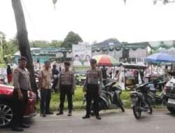 Polres Langkat Kerahkan Ratusan Personel untuk Laksanakan Pengamanan Kampanye Akbar
