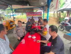 Polsek Lima Puluh Gelar Program “Jumat Curhat” untuk Perkuat Kamtibmas di Desa Perkebunan Dolok
