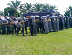 Personel Polres Pematangsiantar Ikuti Pelatihan Pengendalian Massa