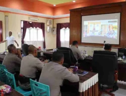Polres Pematangsiantar Ikuti Zoom Meeting Kesiapan PAM Pilkada Serentak 2024