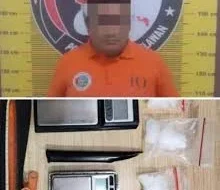 Giat GKN Sat Narkoba Polres Pelabuhan Belawan Berhasil Meringkus satu Orang Pengedar Narkoba di Jalan Serdang Uni Kampung Belawan