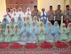 Polres Pematangsiantar Gelar Doa Bersama untuk Pilkada Damai 2024 dengan Anak Yatim Yayasan Aisyah