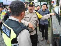 Kapolres Pematangsiantar Pastikan Keamanan Logistik Pemilu di PPK