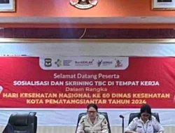 Dokkes Polres Pematangsiantar Laksanakan  Sosialisasi dan Skrining TBC