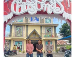Polres Samosir Perketat Pengamanan Ibadah Minggu Jelang Natal 2024