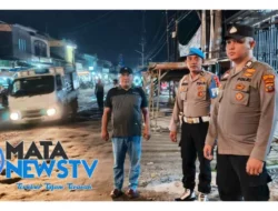 Polsek Medang Deras Gelar Patroli Malam Antisipasi Kejahatan dan Gangguan Kamtibmas