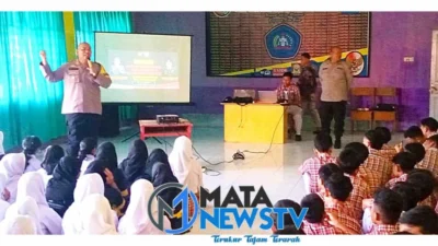 Polres Langkat Edukasi Pelajar SMA Tentang Bahaya Kenakalan Remaja: Antisipasi Geng Motor, Narkoba, dan Judi Online