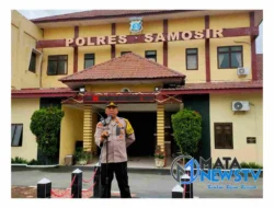 Polres Samosir Siaga 24 Jam Melayani Masyarakat dan Wisatawan Jelang Tahun Baru 2025