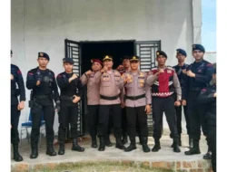 Patroli Polres Batu Bara Pastikan Keamanan Rekapitulasi Suara Pemilu