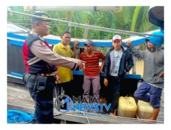 Polsek Medang Deras Gelar Kegiatan Cooling System Pasca Pemilu 2024