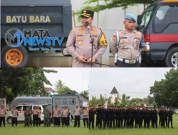 Polres Batubara Gelar Apel Kesiapan Pengamanan Rapat Pleno Pilkada 2024