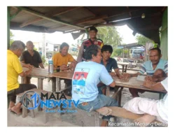 Polisi Medang Deras Gelar Cooling System Pasca Pemilu 2024