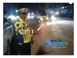 Polres Batu Bara Gelar Patroli Blue Light di Wilayah Rawan Kemacetan dan Kecelakaan