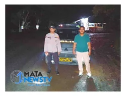 Polsek Lima Puluh Laksanakan Patroli Malam Hari, Pastikan Keamanan Wilayah Tetap Kondusif