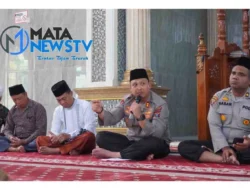 Pasca Pilkada, Kapolres Langkat Gelar Jumat Curhat di Masjid Al-Istiqomah Stabat