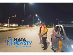 Patroli Malam Polsek Lima Puluh Pastikan Wilayah Hukum Aman dan Kondusif