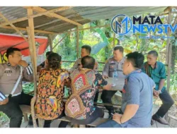 Polsek Sei Kanan Gelar Program Minggu Kasih di Gereja GPPS Langgapayung