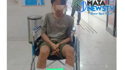 Polsek Medan Labuhan berikan timah Panas kepada Curanmor karna Coba Melarikan Diri,