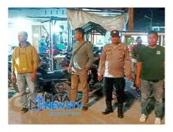 Polsek Medang Deras Tingkatkan Keamanan Lewat Patroli Malam