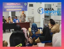 Kapolsek Lima Puluh Hadiri Rapat Minlok Lintas Sektoral UPT Puskesmas Kedai Sianam