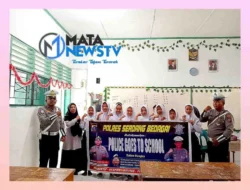 Sat Lantas Polres Sergai Gelar “Police Goes to School” di SMP MUSDA Perbaungan