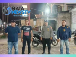 Polsek Medang Deras Gelar Patroli Malam untuk Cegah Kejahatan