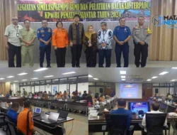 Polres Pematangsiantar Hadiri Sosialisasi Bencana dan Simulasi Gempa Bumi