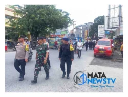 Polsek Perbaungan Gelar Patroli Gabungan Pasca Bentrok Ormas PP dan GRIB
