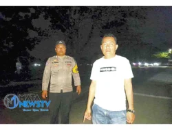 Personel Polsek Lima Puluh Gelar Patroli Malam, Situasi Kamtibmas Aman dan Kondusif