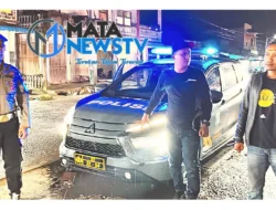 Patroli Malam Polsek Labuhan Ruku, Antisipasi Gangguan Kamtibmas di Wilayah Hukum Polres Batu Bara