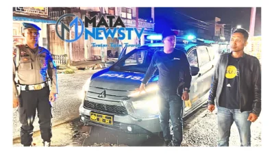 Patroli Malam Polsek Labuhan Ruku, Antisipasi Gangguan Kamtibmas di Wilayah Hukum Polres Batu Bara